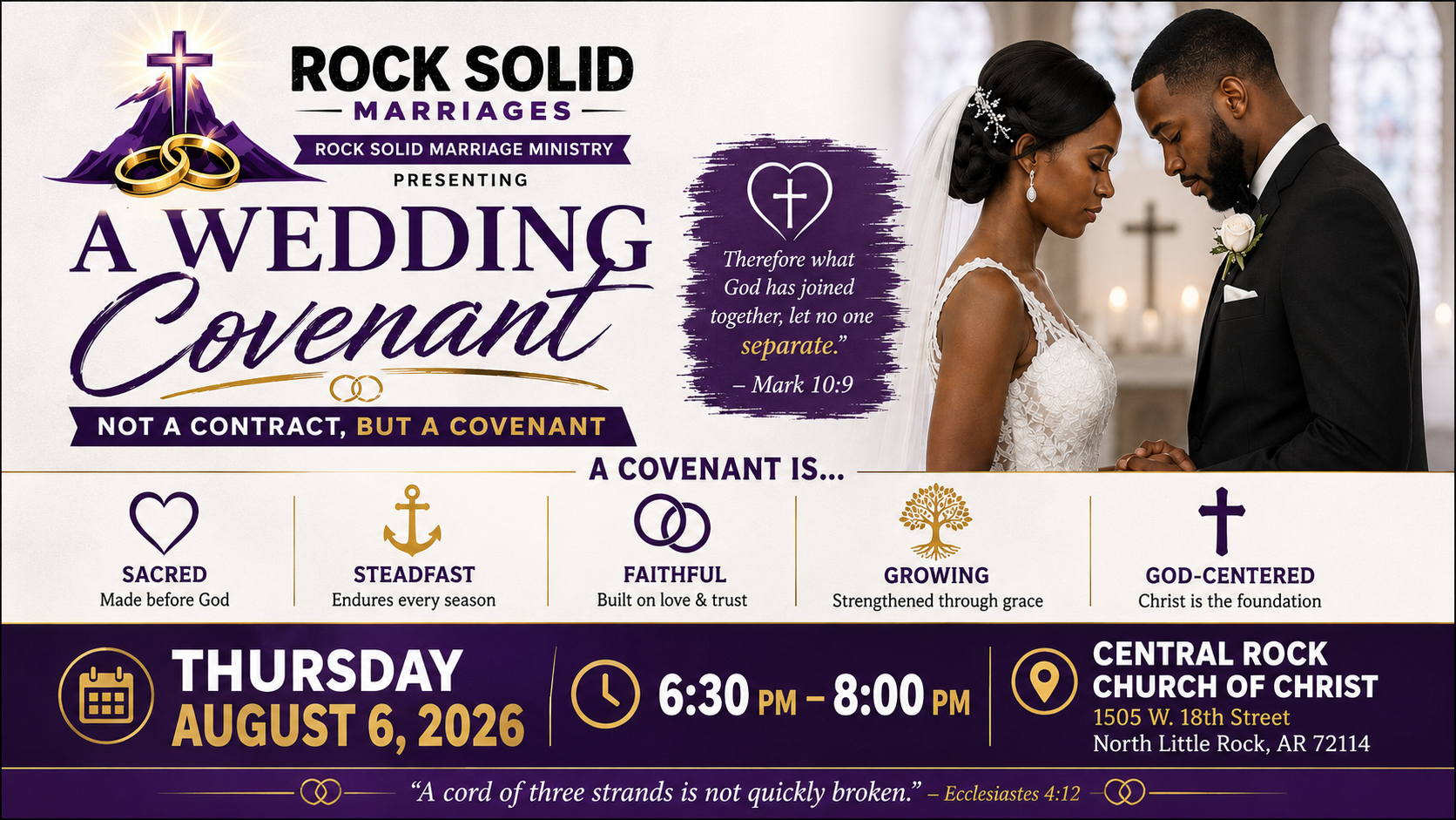Rock Solid Marriage Ministry: A Wedding Covenant
